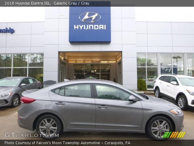 2018 Hyundai Elantra SEL in Galactic Gray