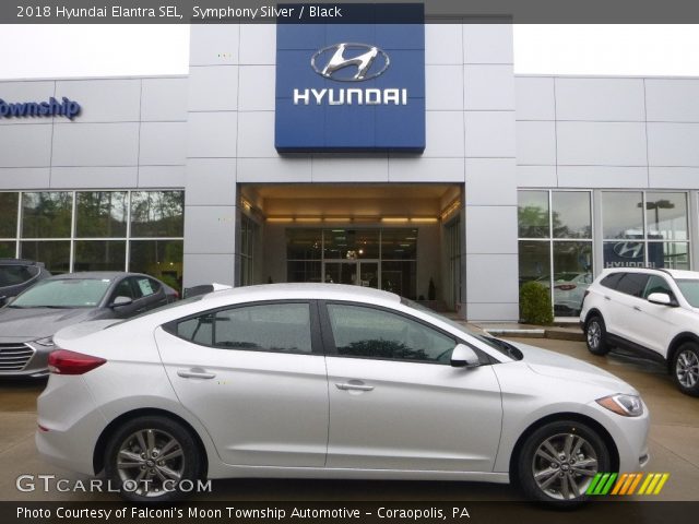 2018 Hyundai Elantra SEL in Symphony Silver
