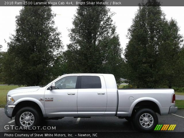 Bright Silver Metallic 2018 Ram 2500 Laramie Mega Cab 4x4