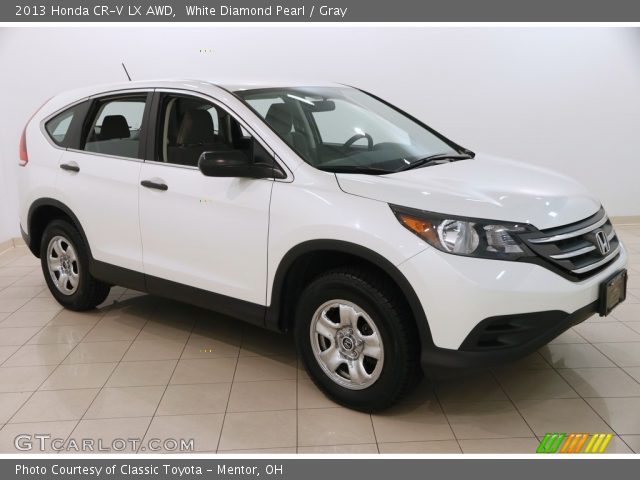 2013 Honda CR-V LX AWD in White Diamond Pearl