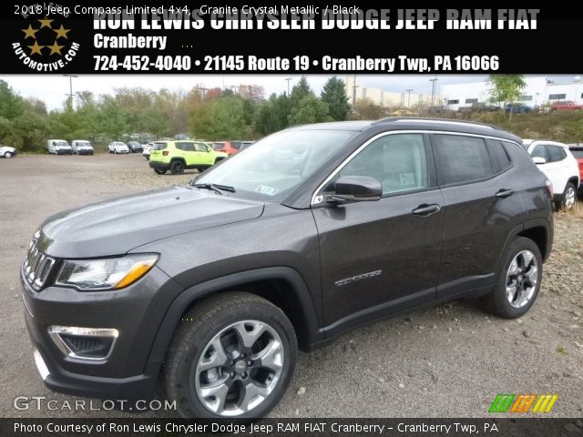 2018 Jeep Compass Limited 4x4 in Granite Crystal Metallic