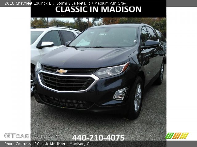 2018 Chevrolet Equinox LT in Storm Blue Metallic