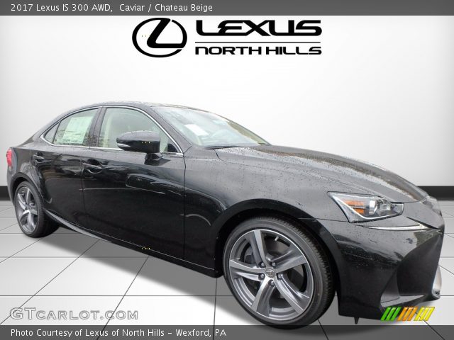 2017 Lexus IS 300 AWD in Caviar