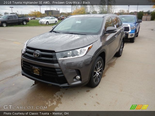 2018 Toyota Highlander SE AWD in Predawn Gray Mica