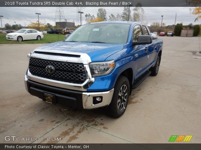 2018 Toyota Tundra SR5 Double Cab 4x4 in Blazing Blue Pearl