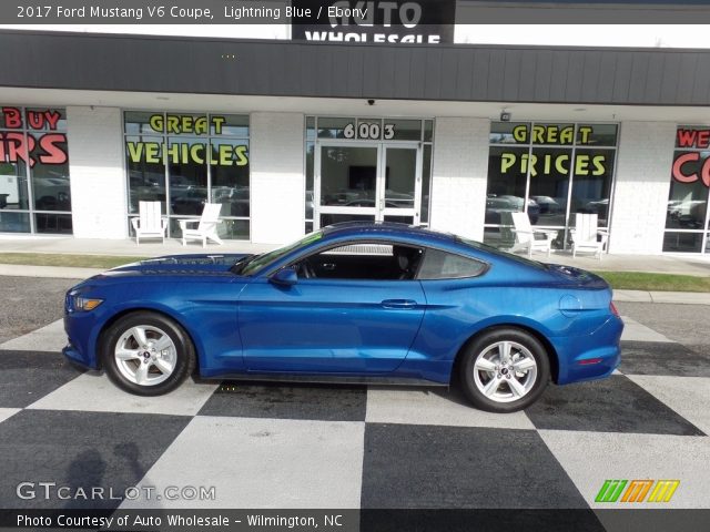 2017 Ford Mustang V6 Coupe in Lightning Blue