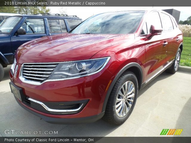 2018 Lincoln MKX Select in Ruby Red Metallic