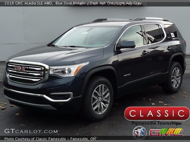 2018 GMC Acadia SLE AWD in Blue Steel Metallic