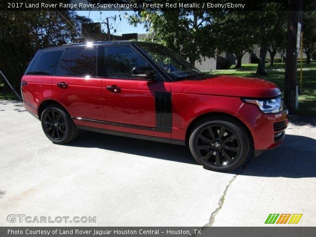 2017 Land Rover Range Rover Supercharged in Firenze Red Metallic