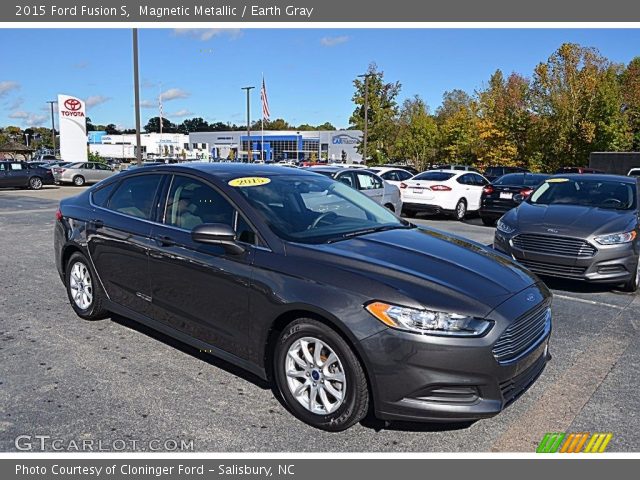 2015 Ford Fusion S in Magnetic Metallic