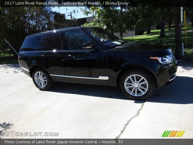 2017 Land Rover Range Rover  in Santorini Black Metallic