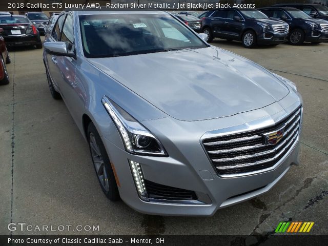2018 Cadillac CTS Luxury AWD in Radiant Silver Metallic