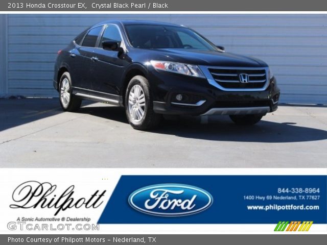 2013 Honda Crosstour EX in Crystal Black Pearl