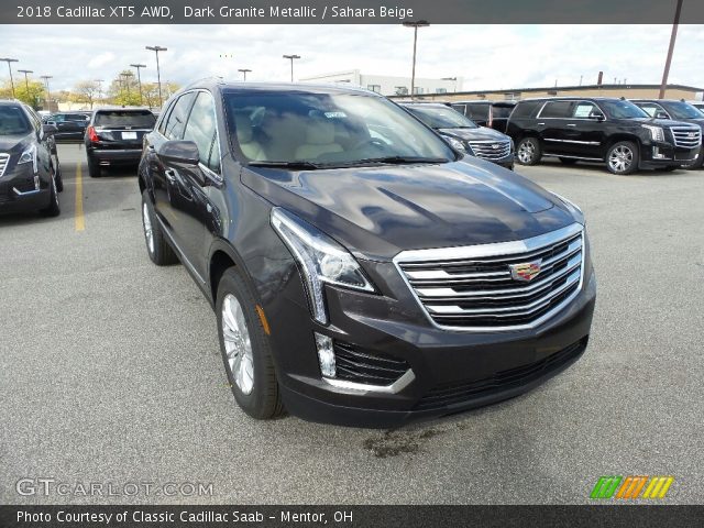 2018 Cadillac XT5 AWD in Dark Granite Metallic