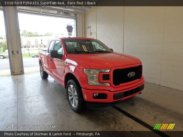 2018 Ford F150 STX SuperCab 4x4 in Race Red