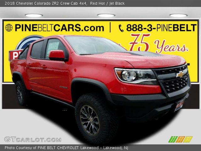 2018 Chevrolet Colorado ZR2 Crew Cab 4x4 in Red Hot