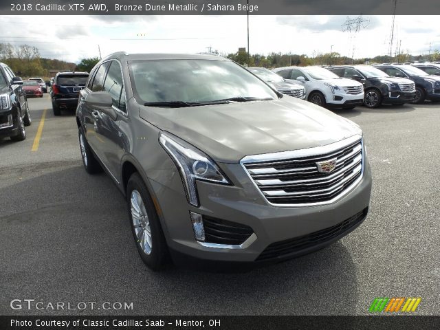 2018 Cadillac XT5 AWD in Bronze Dune Metallic