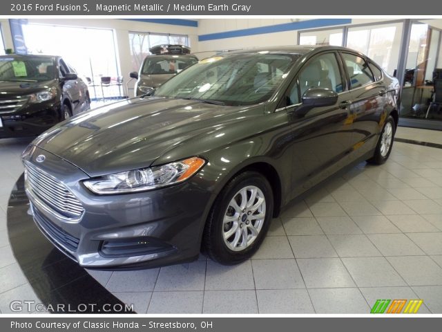 2016 Ford Fusion S in Magnetic Metallic