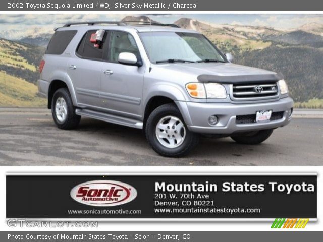 2002 Toyota Sequoia Limited 4WD in Silver Sky Metallic