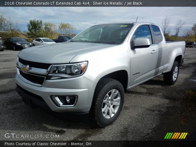 2018 Chevrolet Colorado LT Extended Cab 4x4 in Silver Ice Metallic