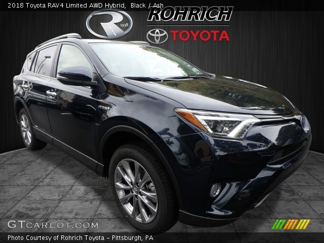 2018 Toyota RAV4 Limited AWD Hybrid in Black