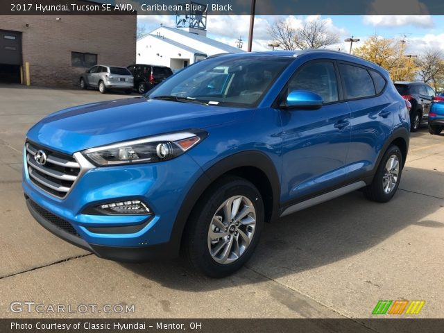 2017 Hyundai Tucson SE AWD in Caribbean Blue