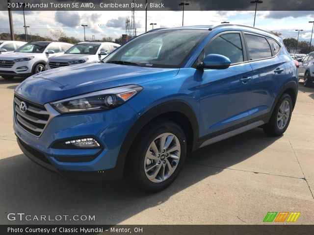 2017 Hyundai Tucson SE AWD in Caribbean Blue