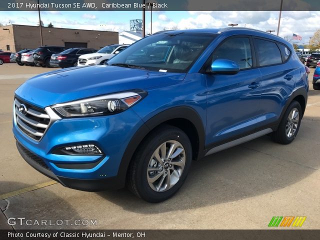 2017 Hyundai Tucson SE AWD in Caribbean Blue