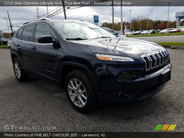 2015 Jeep Cherokee Latitude 4x4 in True Blue Pearl