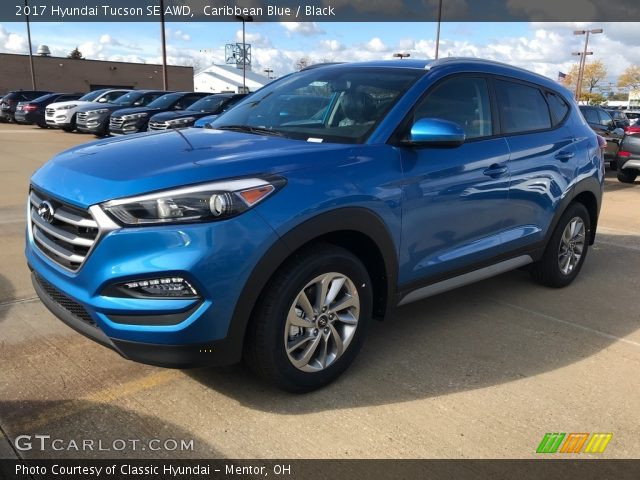 2017 Hyundai Tucson SE AWD in Caribbean Blue