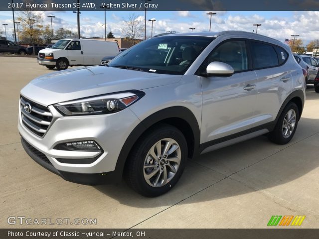 2017 Hyundai Tucson SE AWD in Molten Silver