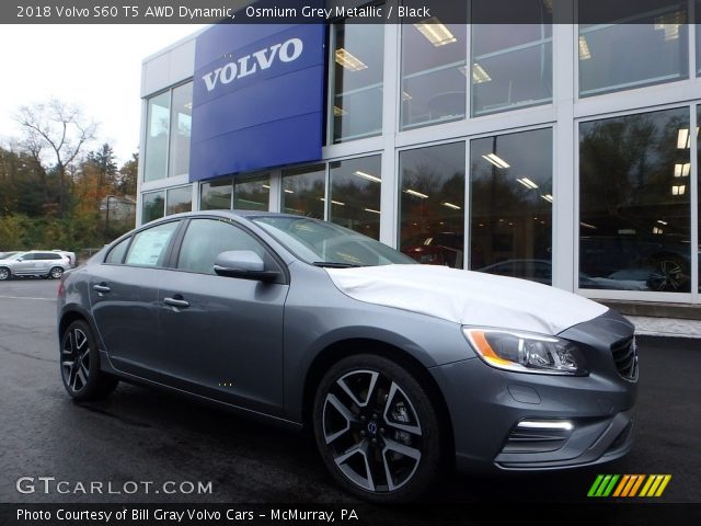 2018 Volvo S60 T5 AWD Dynamic in Osmium Grey Metallic