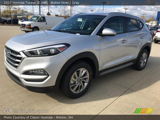 2017 Hyundai Tucson SE AWD in Molten Silver