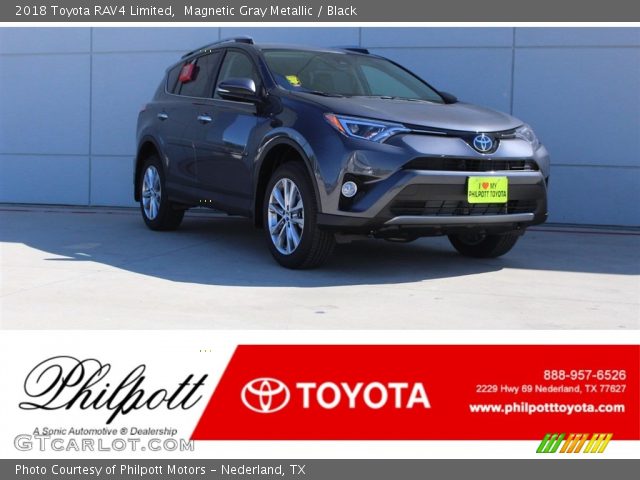 2018 Toyota RAV4 Limited in Magnetic Gray Metallic