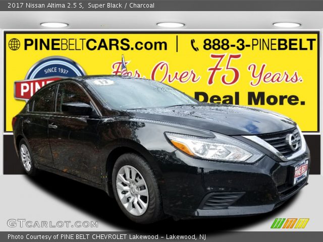 2017 Nissan Altima 2.5 S in Super Black