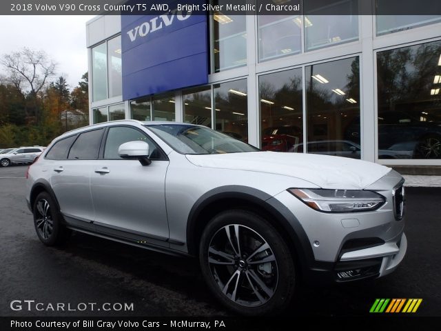 2018 Volvo V90 Cross Country T5 AWD in Bright Silver Metallic