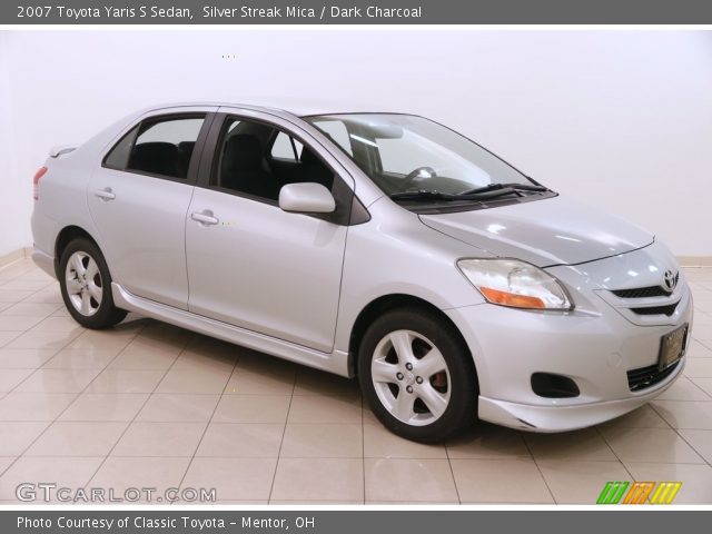 2007 Toyota Yaris S Sedan in Silver Streak Mica