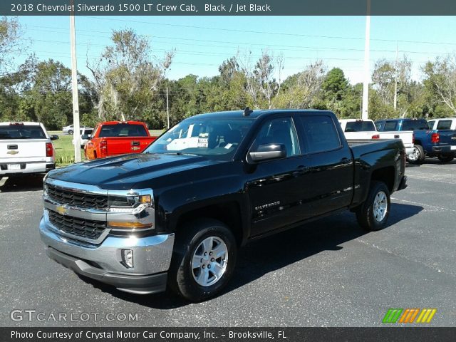 2018 Chevrolet Silverado 1500 LT Crew Cab in Black