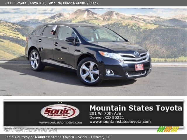 2013 Toyota Venza XLE in Attitude Black Metallic