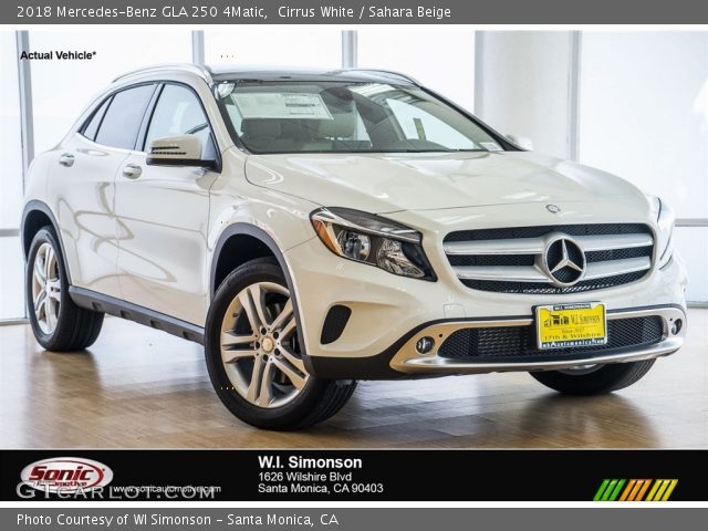 2018 Mercedes-Benz GLA 250 4Matic in Cirrus White