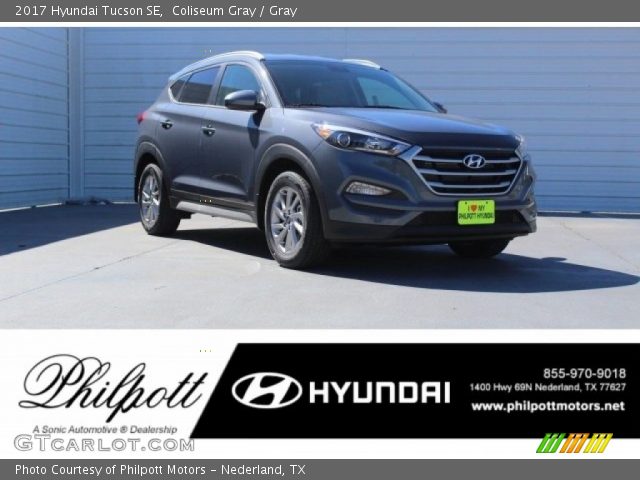 2017 Hyundai Tucson SE in Coliseum Gray