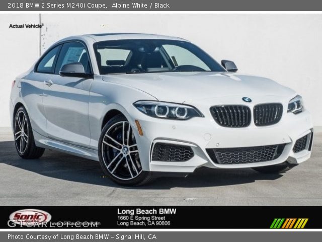 2018 BMW 2 Series M240i Coupe in Alpine White