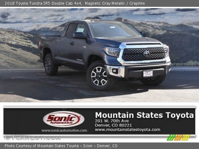 2018 Toyota Tundra SR5 Double Cab 4x4 in Magnetic Gray Metallic