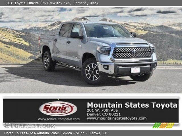 2018 Toyota Tundra SR5 CrewMax 4x4 in Cement