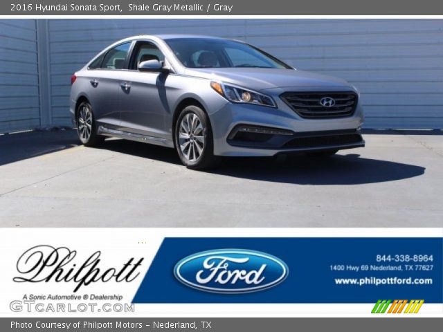 2016 Hyundai Sonata Sport in Shale Gray Metallic