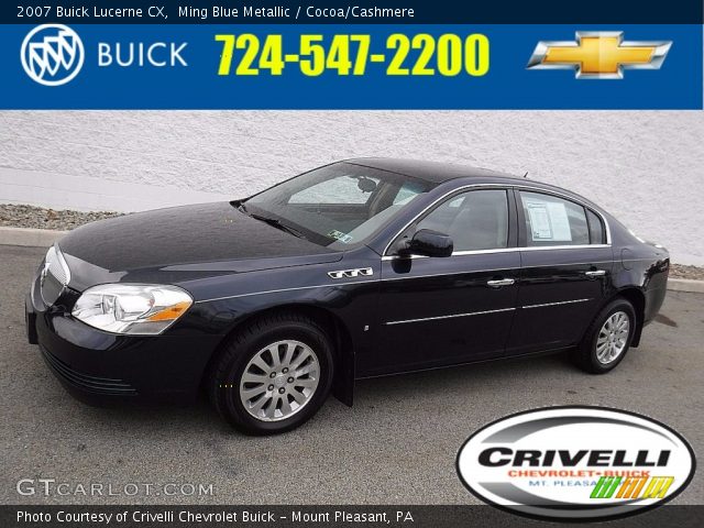 2007 Buick Lucerne CX in Ming Blue Metallic