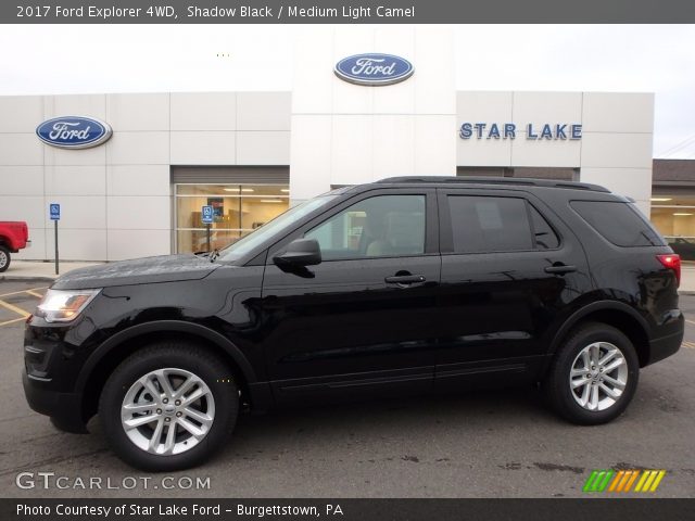 2017 Ford Explorer 4WD in Shadow Black