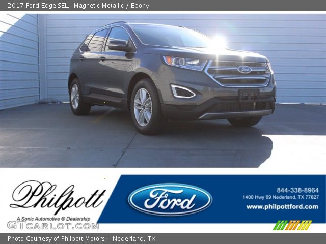 2017 Ford Edge SEL in Magnetic Metallic