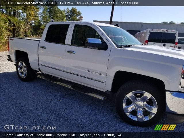 2016 Chevrolet Silverado 1500 LTZ Crew Cab 4x4 in Summit White