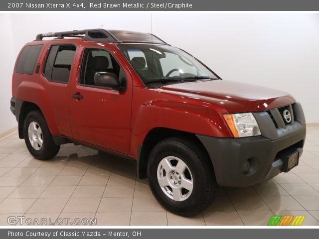 2007 Nissan Xterra X 4x4 in Red Brawn Metallic